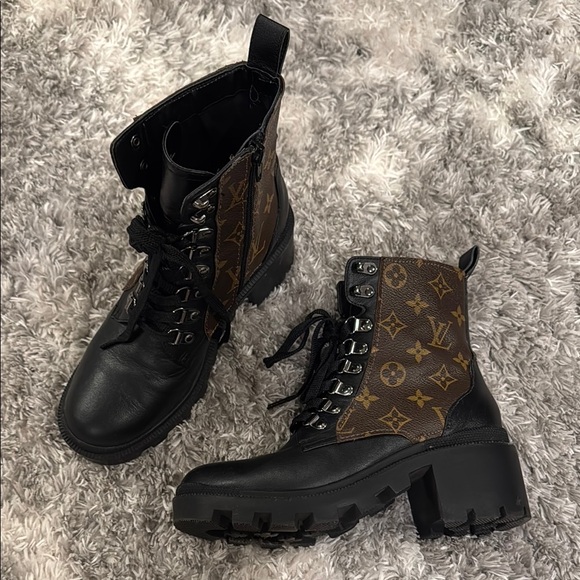 Custom Louis Vuitton Combat Boots - Picture 3 of 11